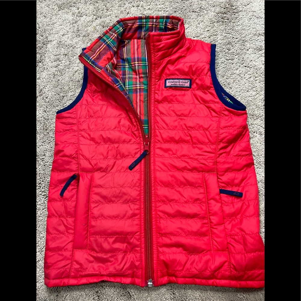 Vineyard Vines kids puffer vest XS (5-6)